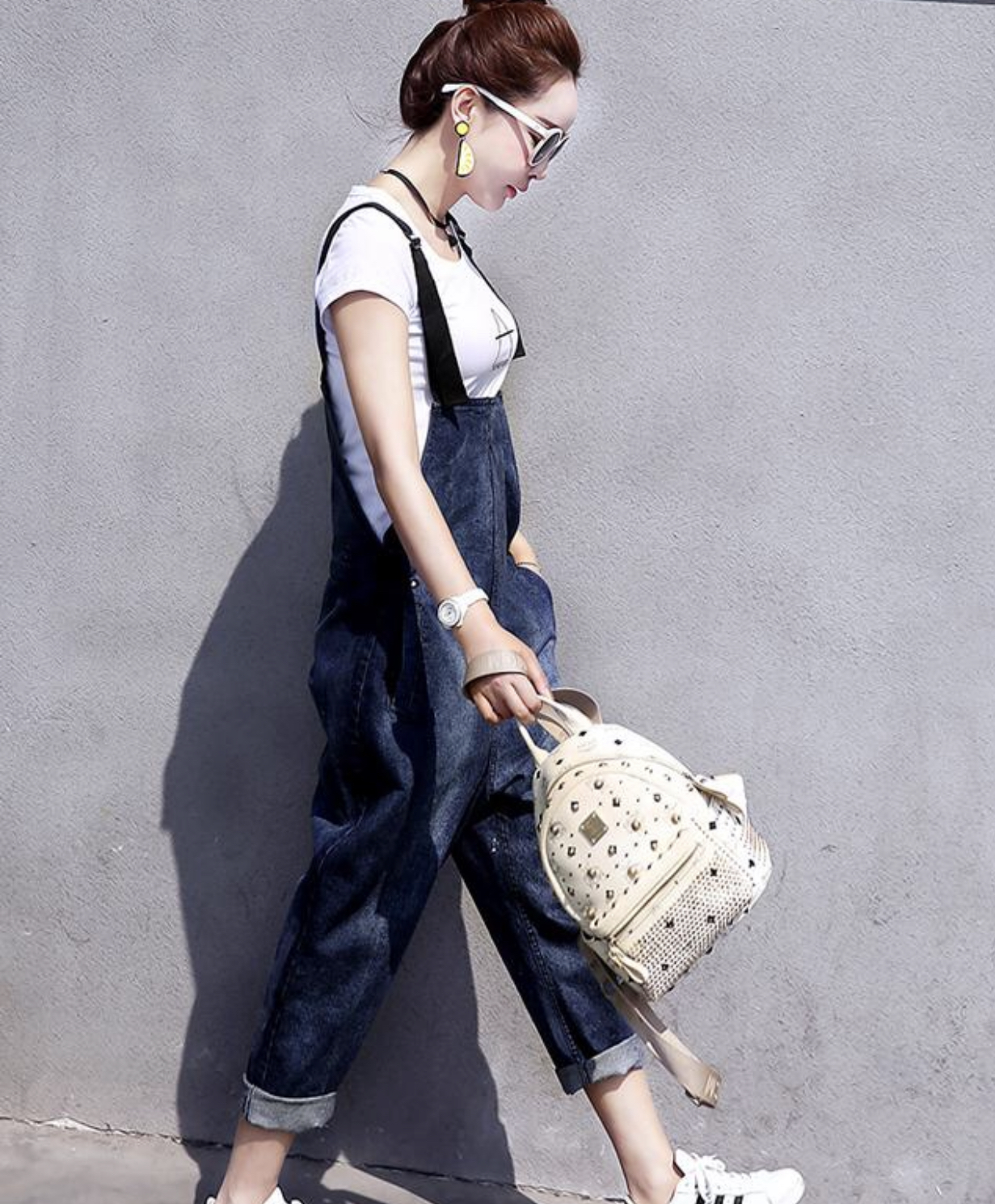 最全校园背带裤穿搭来袭，快来收藏吧