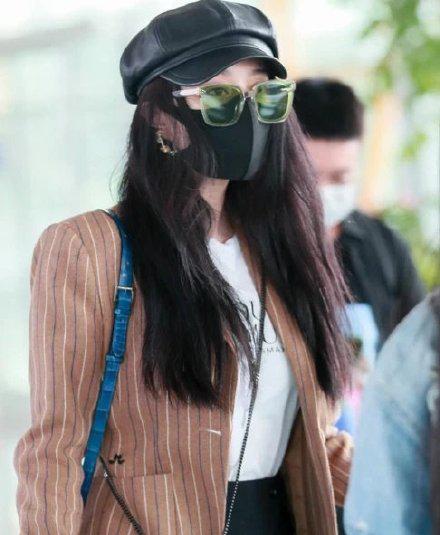 范冰冰机场美照,范冰冰机场最新造型