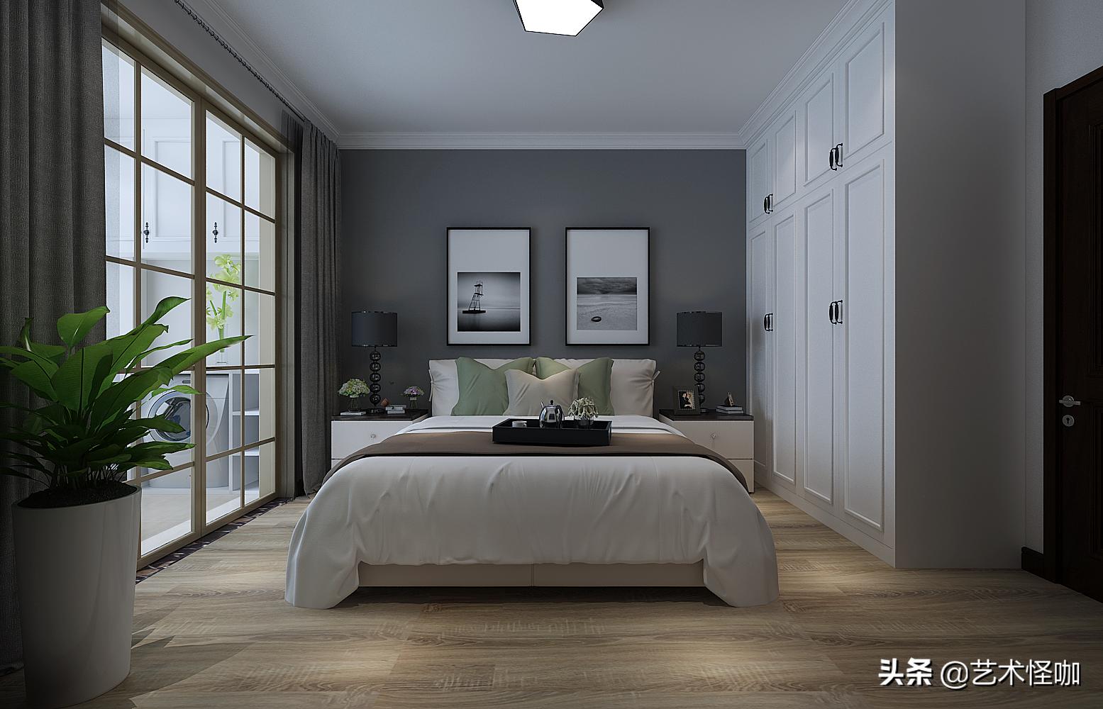 济南银丰玖玺城5期装修风格,济南明湖润庭125平装修效果图