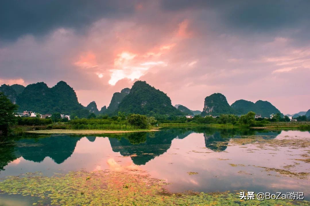 广西乡下田园最美风景图片,广西十大最美风景区