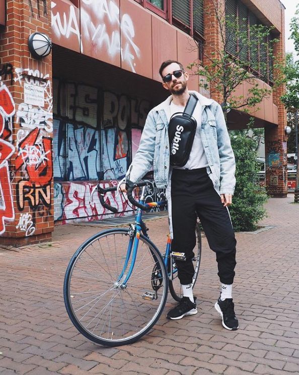 小型挎包时尚穿搭,单肩斜挎大包小众设计