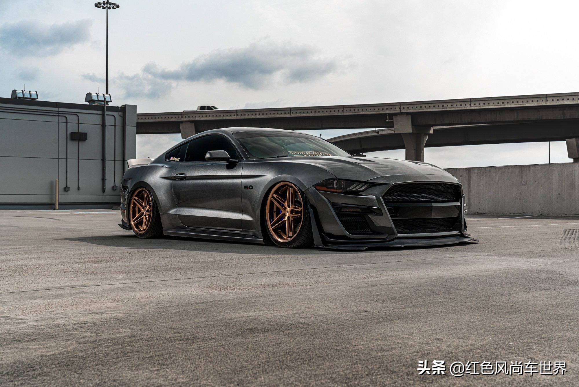 福特野马宽体谢尔比,锻造轮毂福特野马