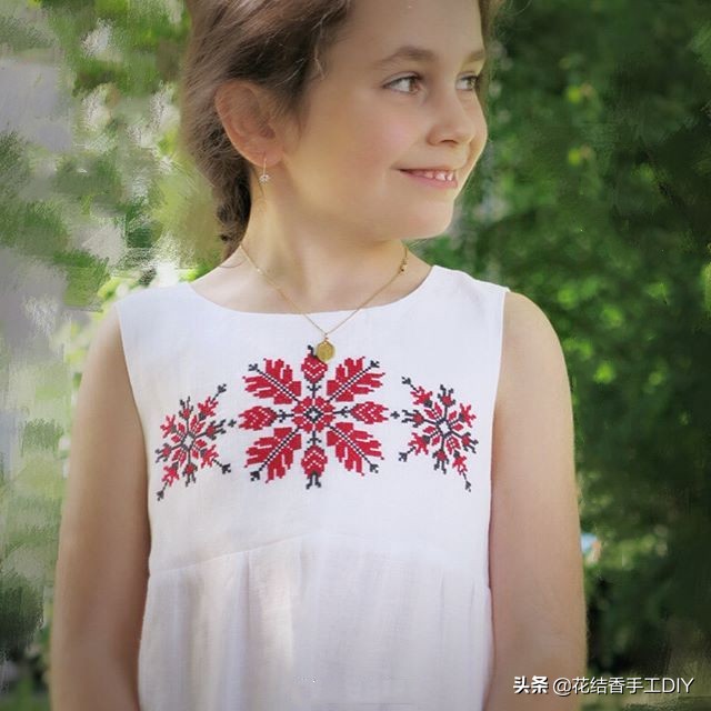 刺绣俄罗斯针法,白俄罗斯刺绣