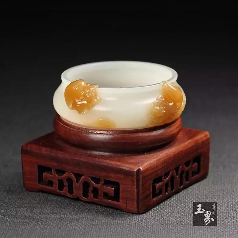 玉雕香筒,玉雕香囊