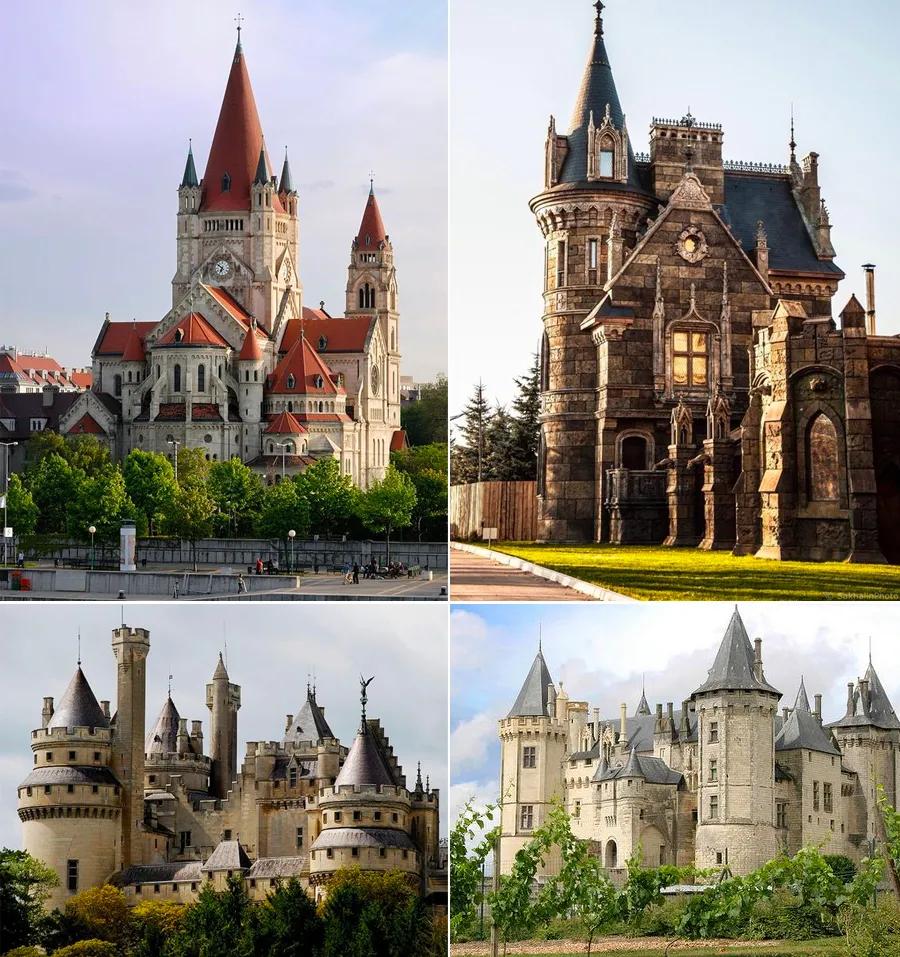 童话城堡儿童画彩铅画,太空城堡儿童画超级简单又好看