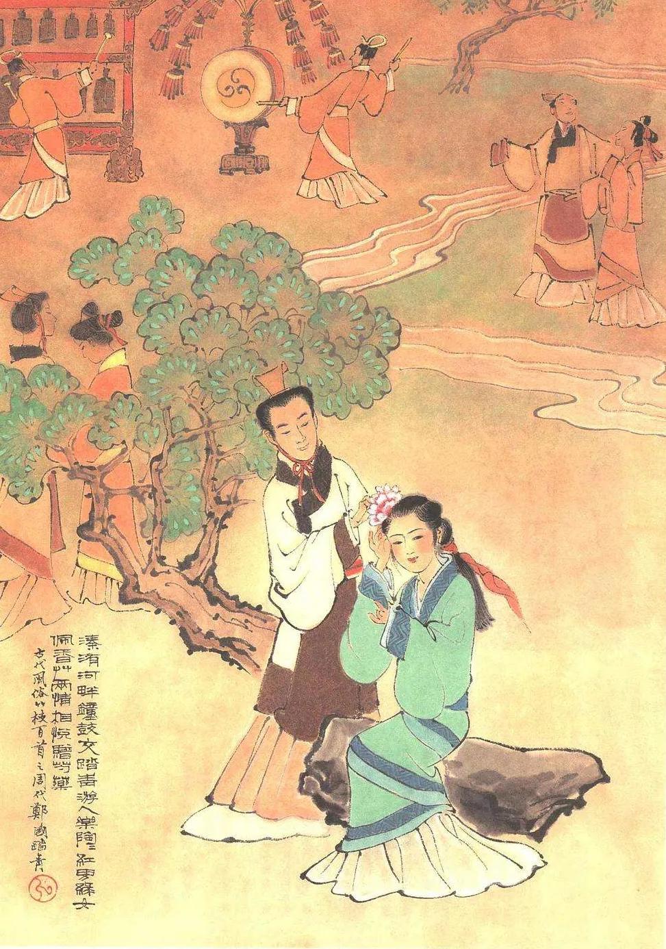 牛郎织女见一次面多长时间,牛郎织女喜鹊上天鹊桥见面