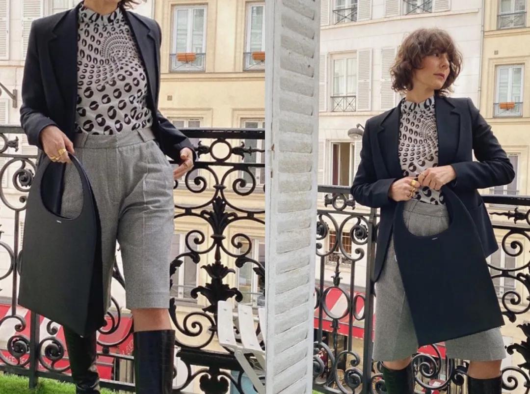 一套西装又正式又休闲,30-35岁女性春季穿搭西装