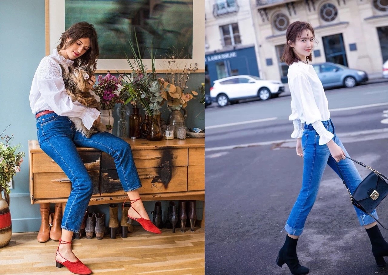 白衬衣搭开衫怎么穿出高级感,白衬衣领带也可以穿出高级感