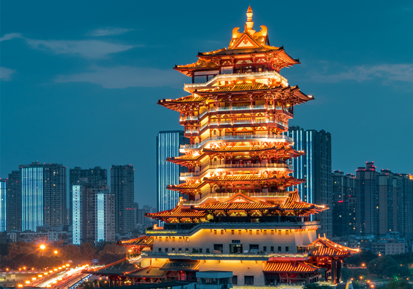 巍峨的摩天大楼,中国古代摩天大楼