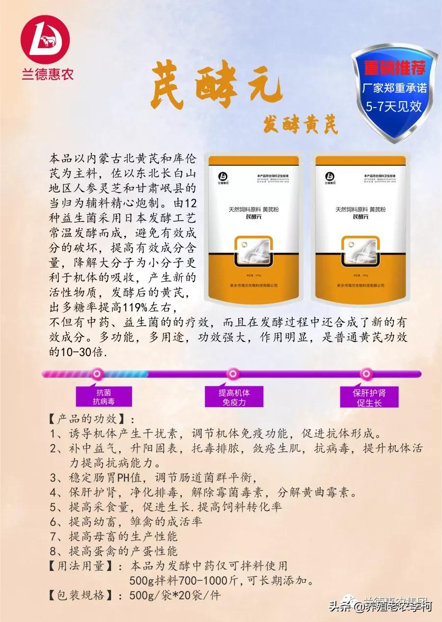猪场黄芪多糖使用方法,发酵中草药应用养殖业