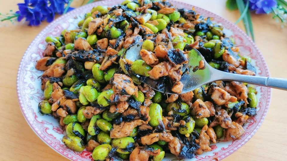 豆米怎么煮好吃又营养,豆米和什么炒好吃