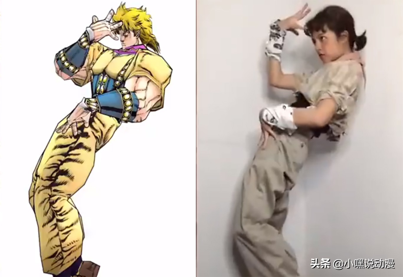 JO厨小姐姐还原JOJO立，历代JOJO全部拿下，连伊奇也不放过