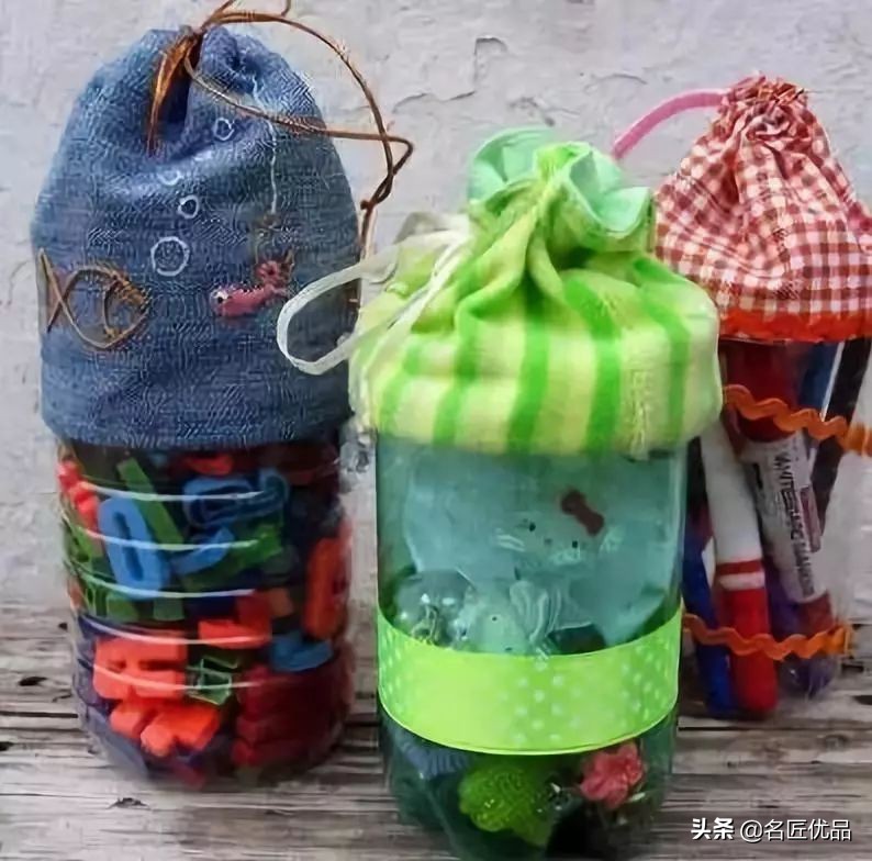 变废为宝矿泉水瓶手工制作机器人,废矿泉水瓶利用手工制作大全图片