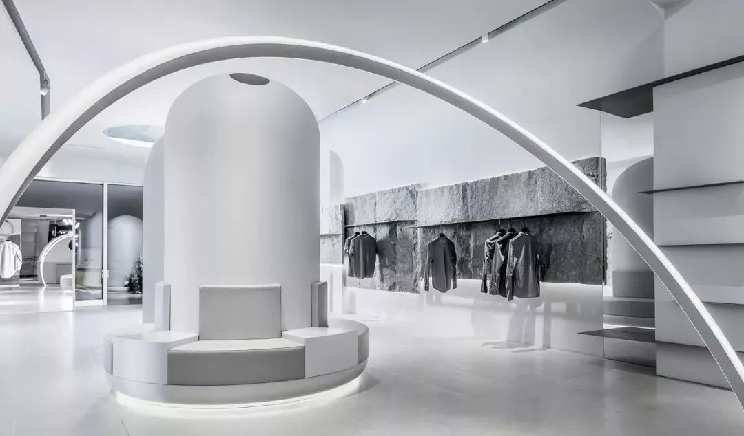 简单干净高雅高级感服装店设计,服装店怎么设计大气好看