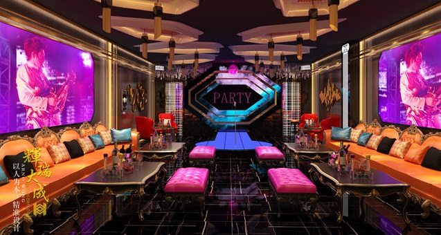 藏西ktv,辉瑞大成娱乐空间ktv设计