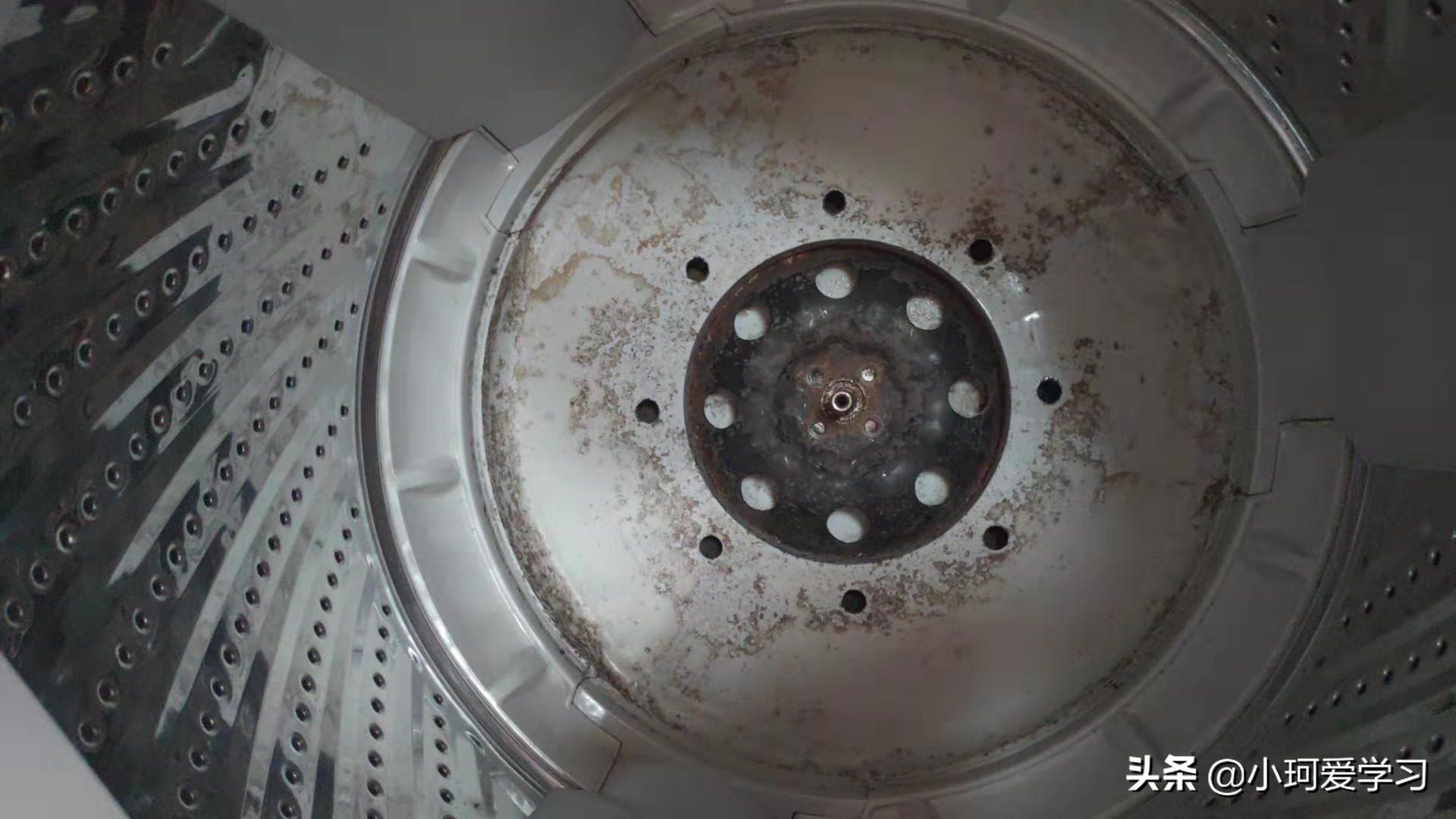 自己拆卸清洗洗衣机有什么神器,小保姆波轮洗衣机拆洗全过程