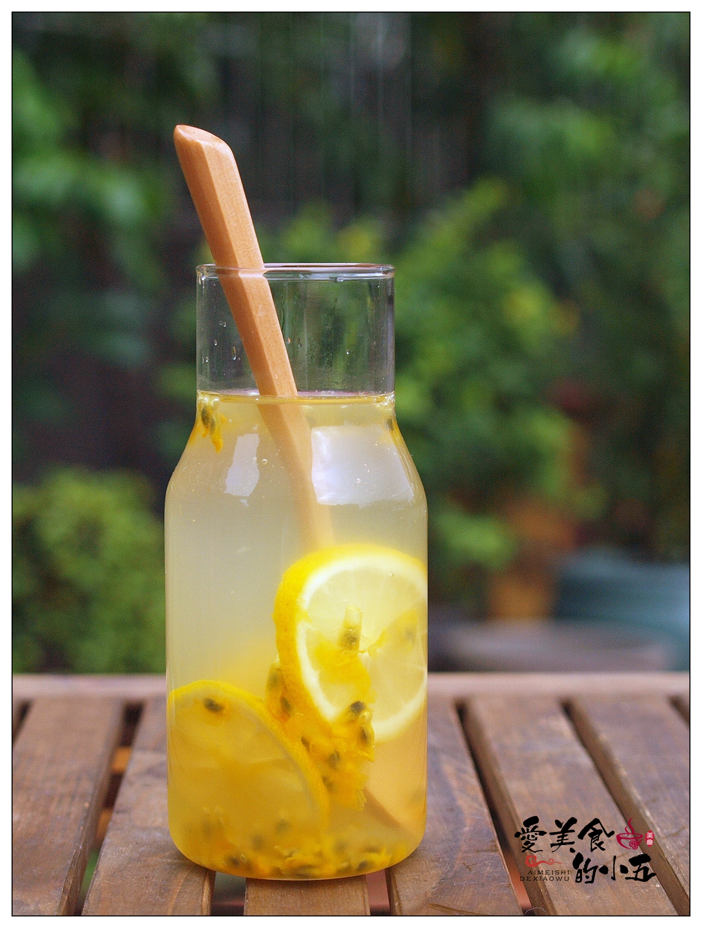 网红饮品百香果柠檬蜜,自制饮品百香果柠檬蜜