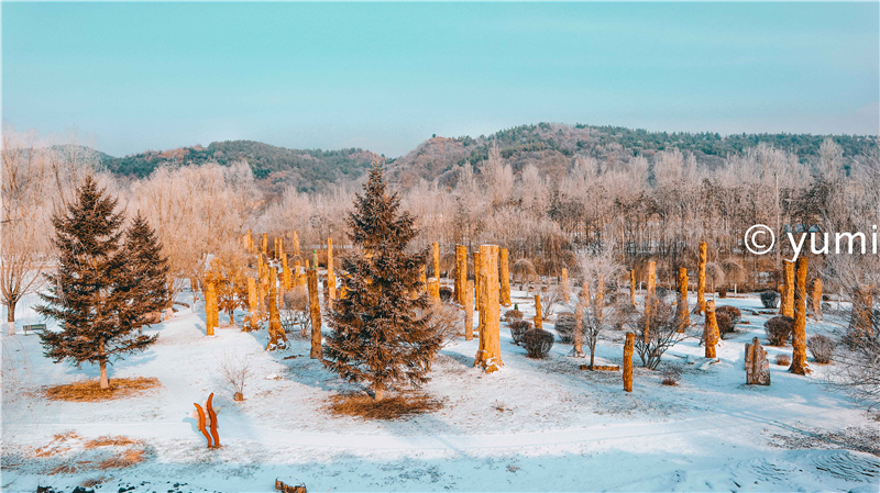 被号称“辽宁小雪乡”的它，不仅便宜，人少，关键还有温泉泡