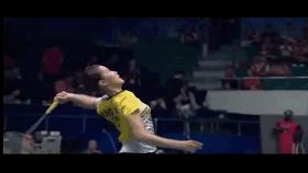 超强爆发力打羽毛球,超强的羽毛球天赋