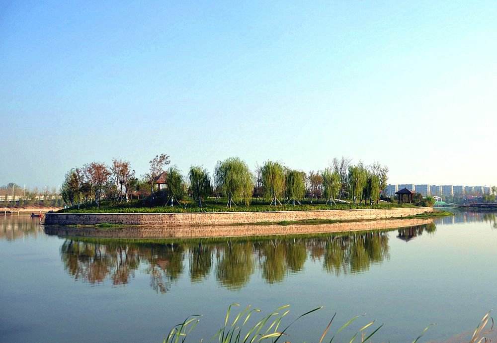 一条流淌万年的母亲河,一条奔流的河穿城而过