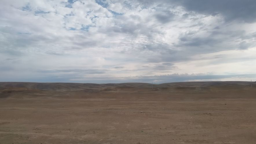 布尔津至富蕴大巴,去布尔津沿途风景随拍