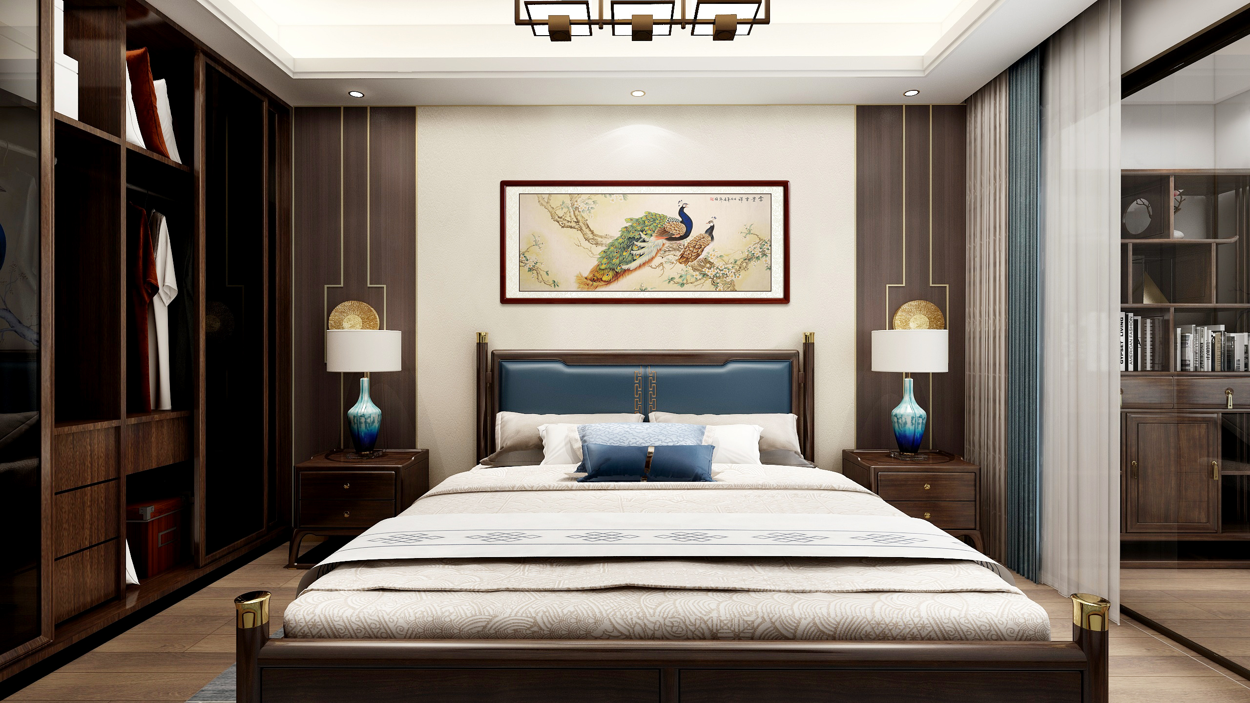 家中招财画挂哪里好,居家适合挂的风水画