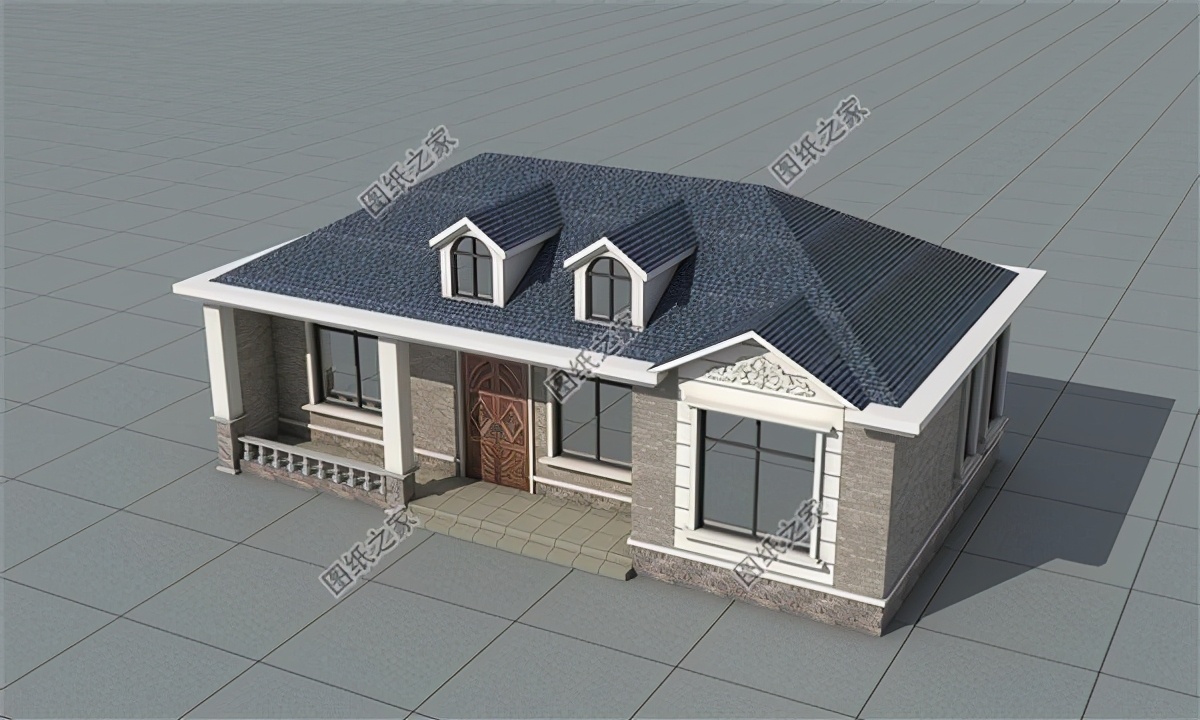 北方农村20米x20米一层住房设计,北方农村200平一层和100平两层