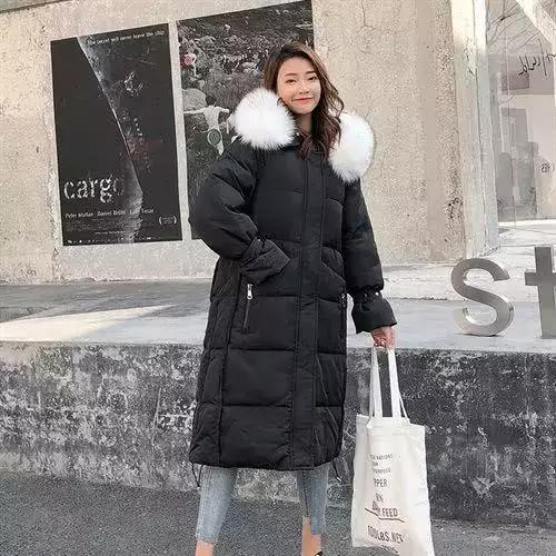 羽绒服穿起来显瘦,韩版宽松过膝羽绒服怎么搭配