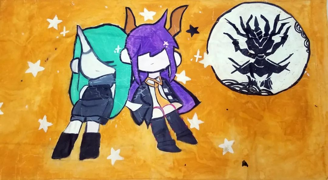 渭南初级中学:逆天了!这些队旗都是学生设计的