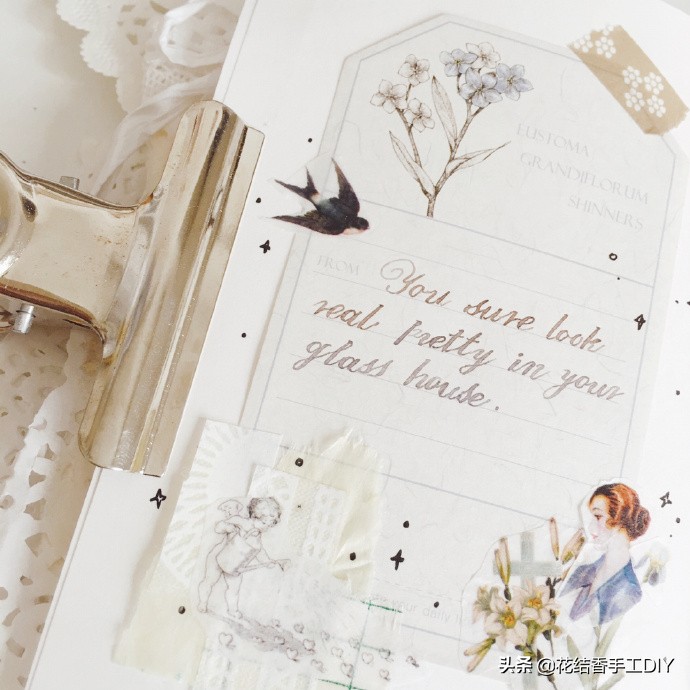 捡垃圾的人做手帐,捡破烂攒点小钱