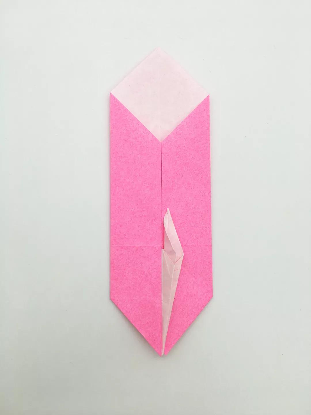 千纸鹤信封的折法简单慢动作,迷你千纸鹤的折法