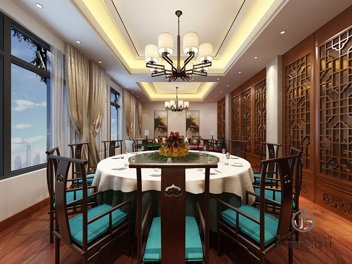 古韵中国风高级会所设计新作,古韵中式会所