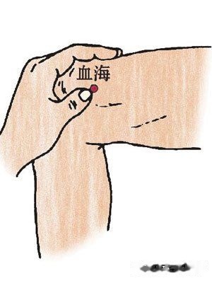 中医穴位按摩法，快速缓解痛经