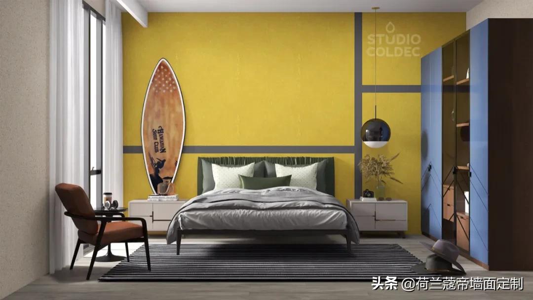 卧室什么墙面百搭,卧室墙面和背景墙怎么搭配