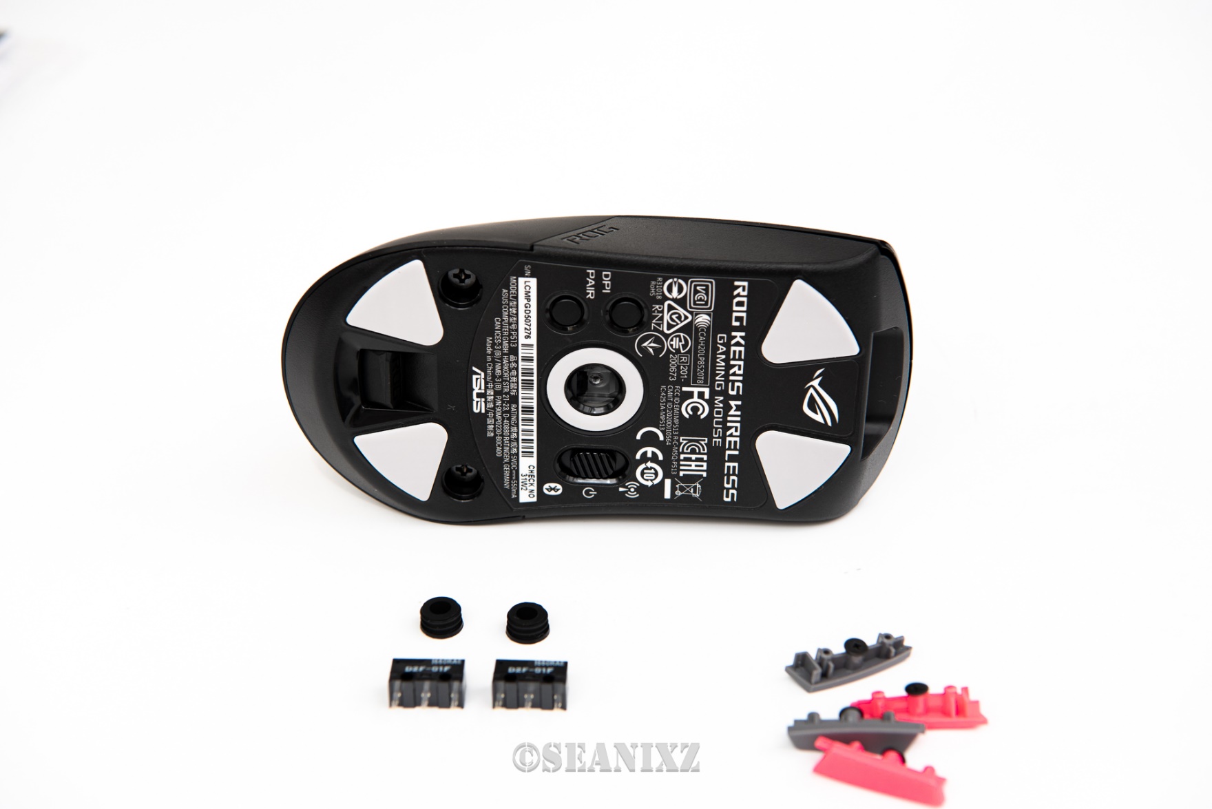 即插式微动鼠标,rog月刃无线鼠标适合大手吗