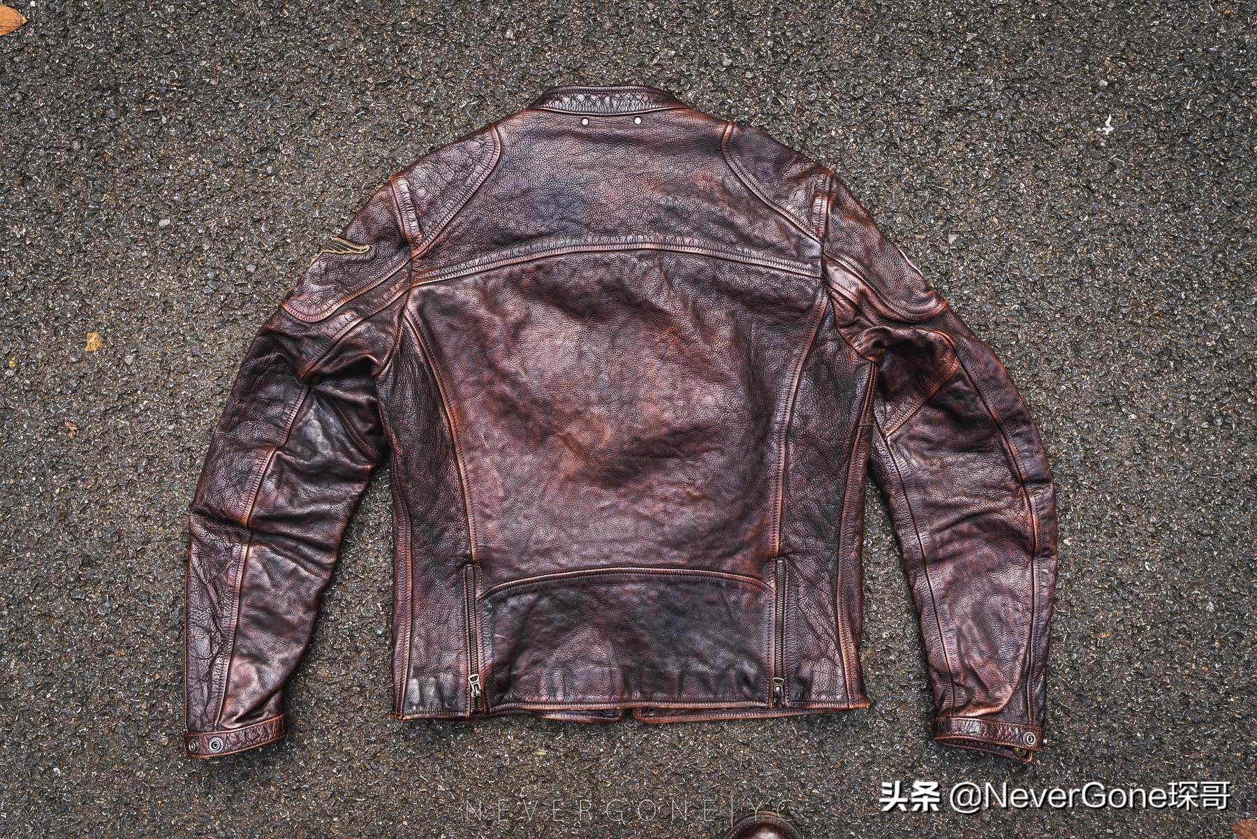 美式复古机车春秋皮衣推荐,复古皮衣j100