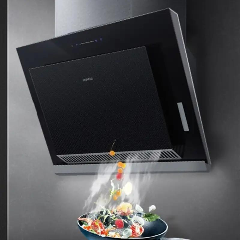 西门子烟灶最简单款,解放双手效果