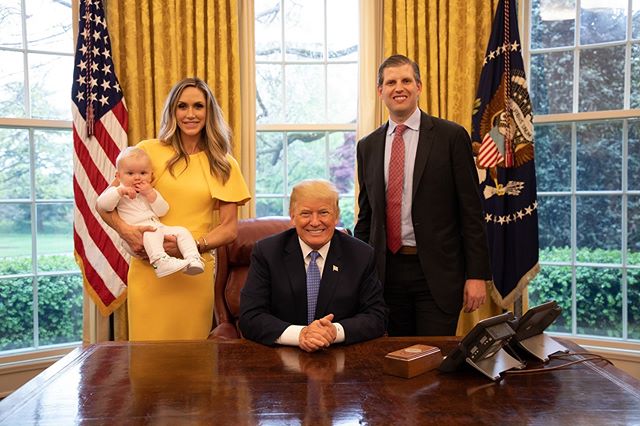 特朗普与伊万卡发言,特朗普参加伊万卡集会