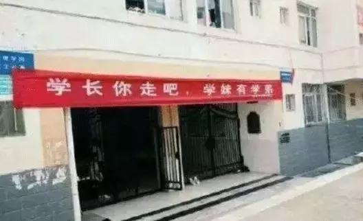 毕业季校园里这些横幅看哭了,学校毕业横幅