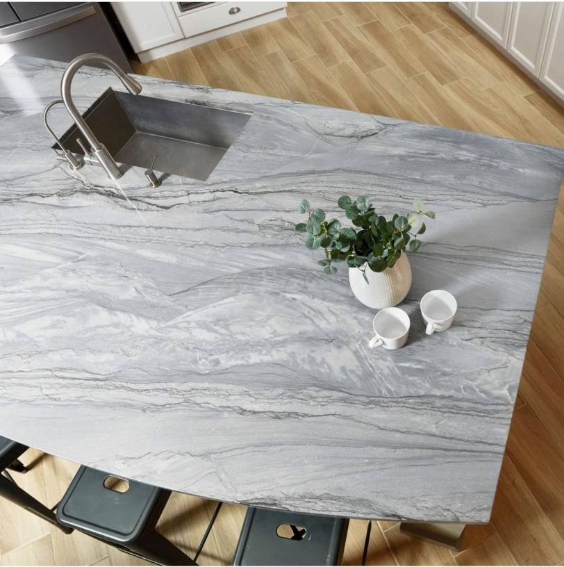 橱柜台面做什么材料的好看耐用,橱柜台面用什么材料好效果图