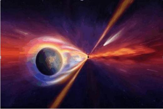 人类掉进银河系黑洞会死吗,如果人类掉进黑洞会是怎样