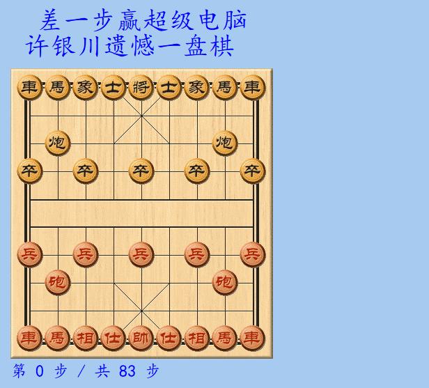 许银川天马行空象棋,许银川他们都是用什么软件走象棋