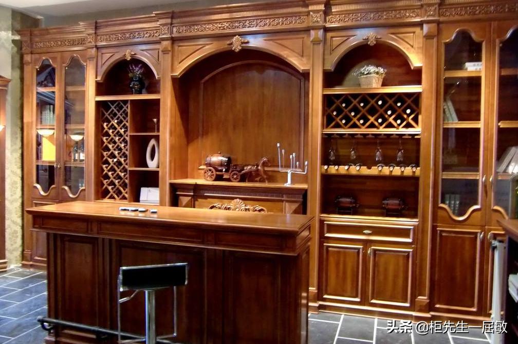 新中式整体酒柜效果图简单又漂亮,最美观实用酒柜2022年