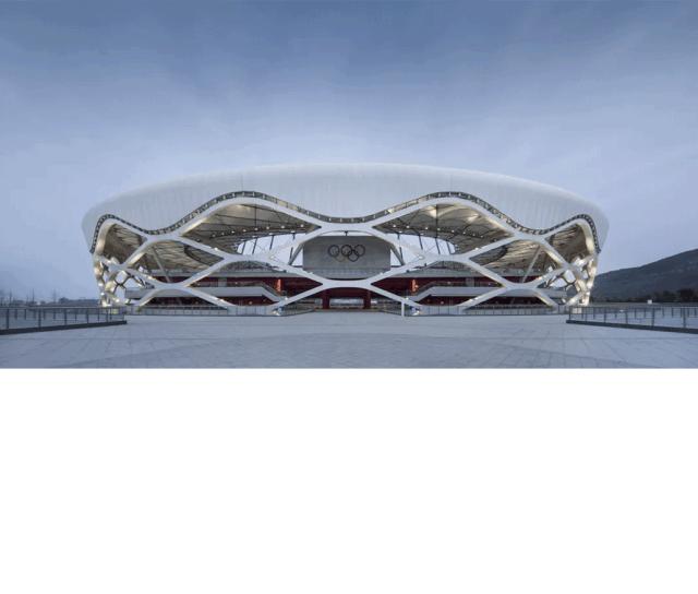 安阳文体中心体育场钢结构,北京建工工人体育场钢结构