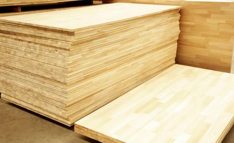 红栎木拼接板,油栎木封边效果