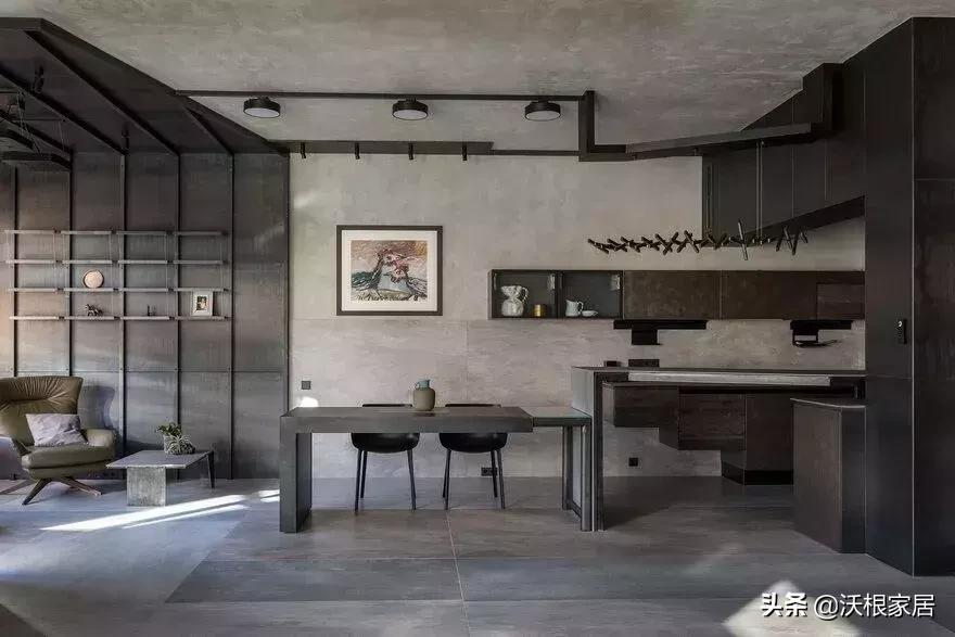 水泥楼板裸出高级感,裸感水泥