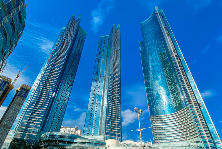 朝鲜第一高楼与韩国第一高楼,朝鲜十大高楼图片