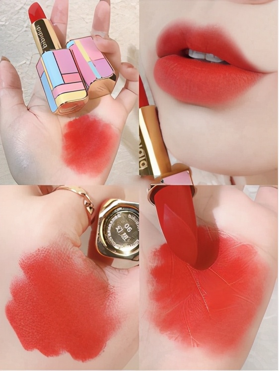 国货雾面高颜值橘色口红,开挂的大牌既视感国货口红推荐