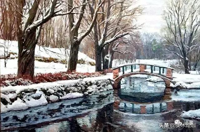 俄罗斯现代油画风景油画作品欣赏,可以让人美哭的风景