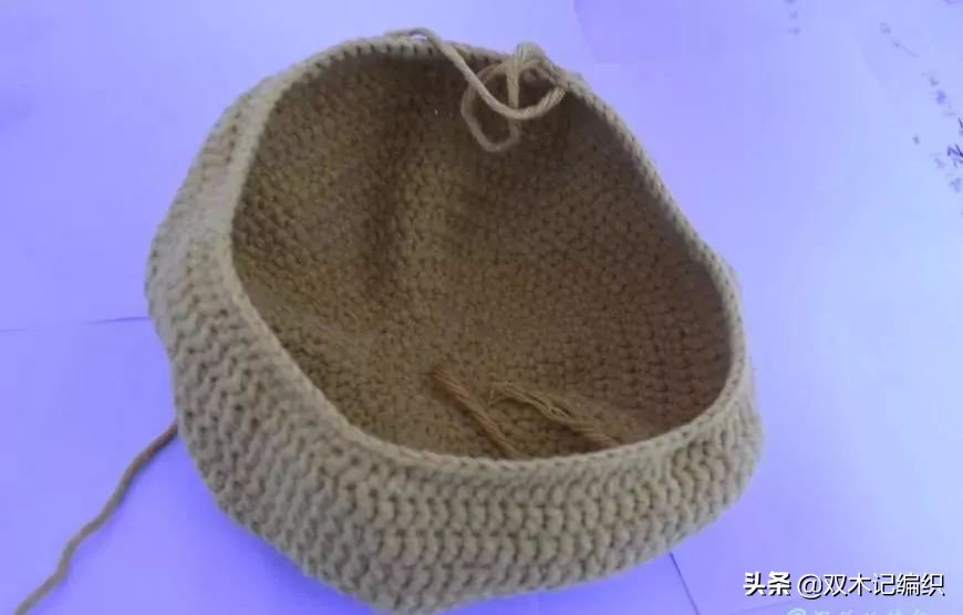冬天到了怎么织帽子,自己织的太阳帽